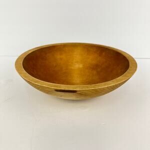 Weston Bowl Mills Maple Hand Turned Wooden Cereal Bowl